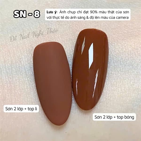 Lẻ sơn NÂU Ramyla