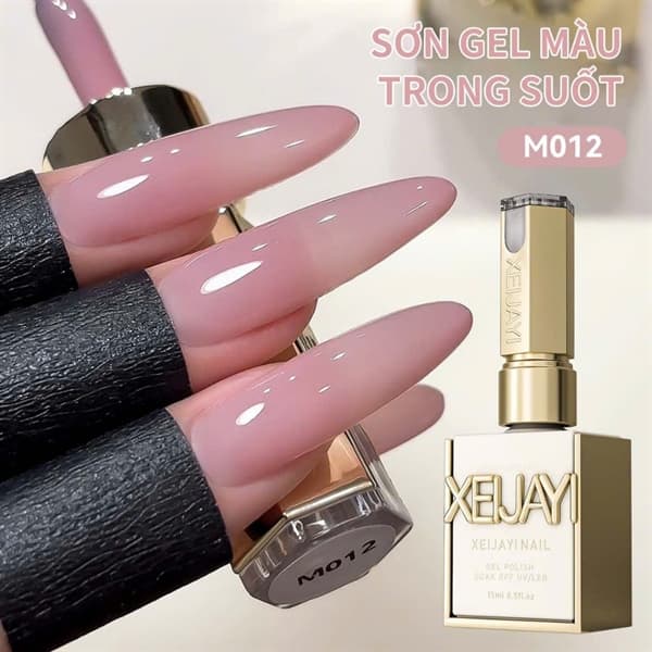 Sơn thạch hồng XEIJAYI chữ nổi - M012