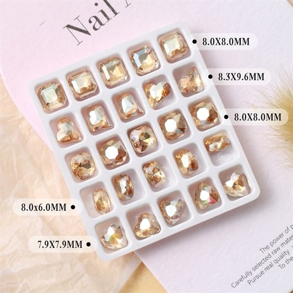 Vỉ đá chân nhọn 25 viên